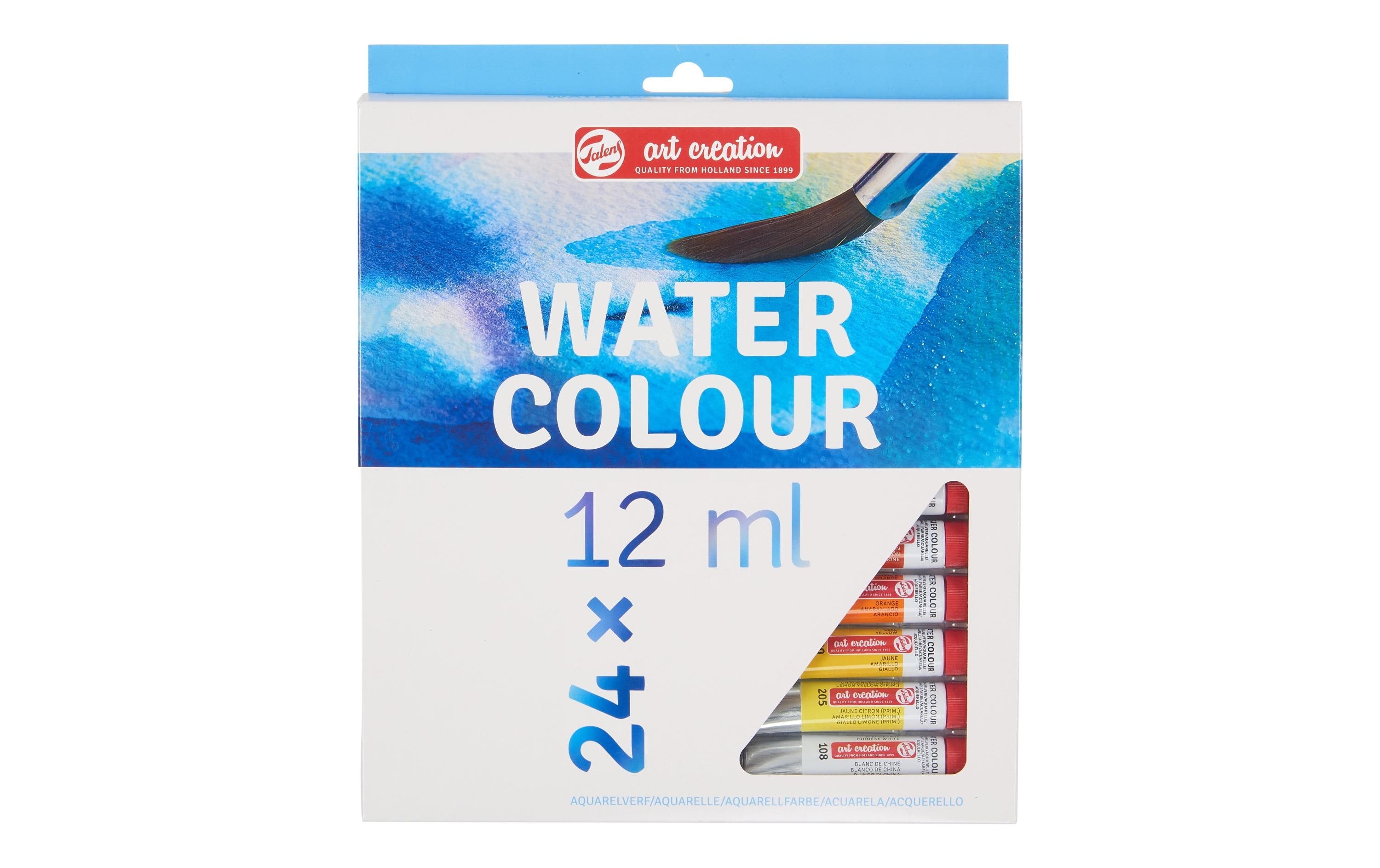 Talens Wasserfarbe 24er Set 24 Tuben à 12 ml