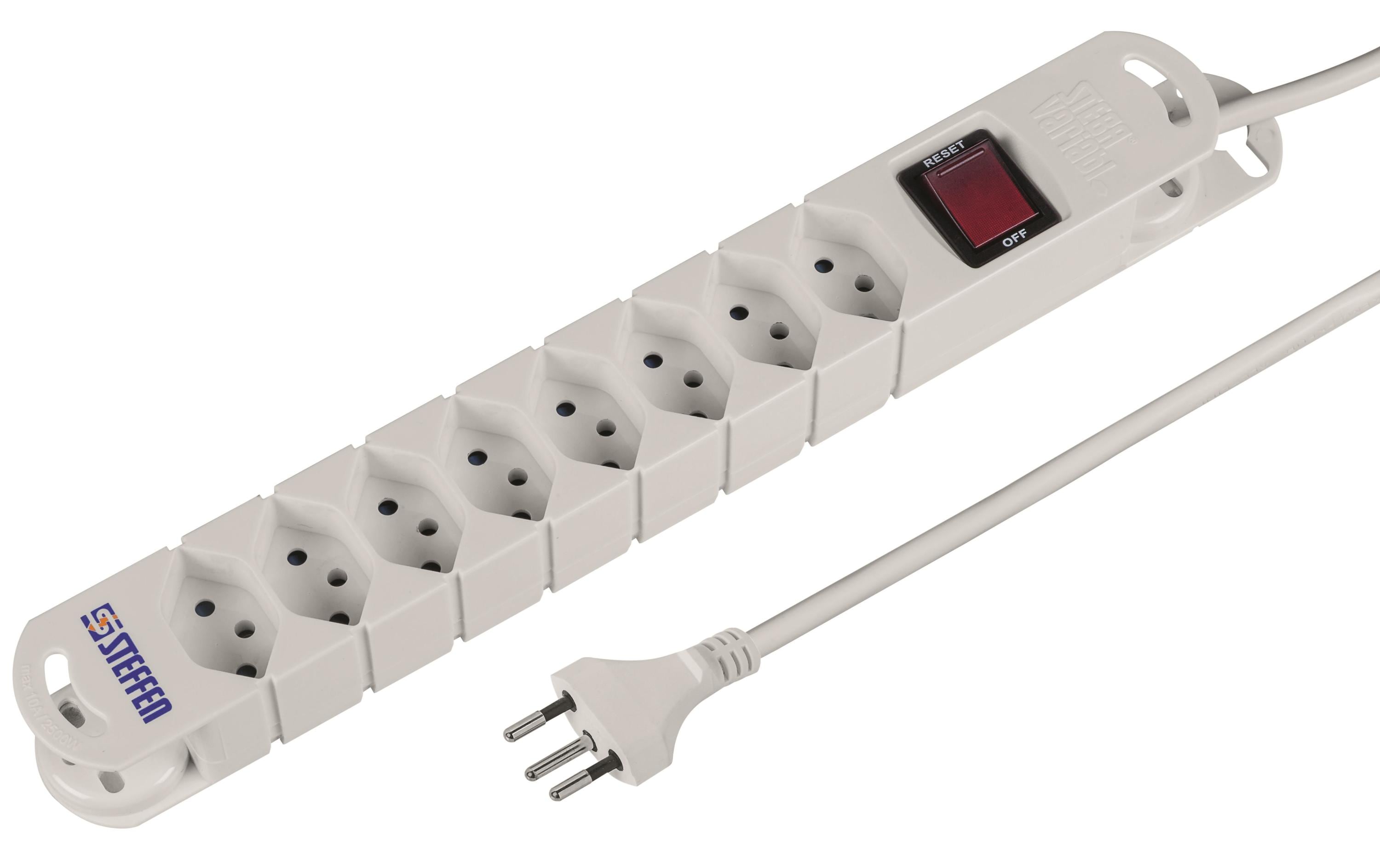 Steffen STEBA VARIABL 8xT13, mit Schalter 3m Kabel, Magnet