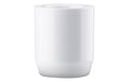 Zone Zahnputzbecher SUII 9cm weiss H 9 cm D 7.8 cm, Thermo Plastic Acryl