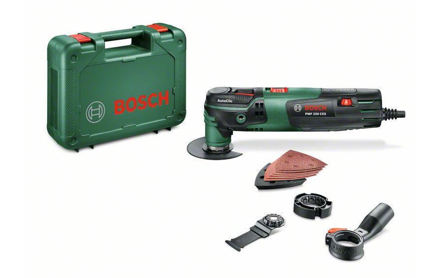 BOSCH Multifunktionswerkzeug PMF 250 CEs inkl. Zubehör