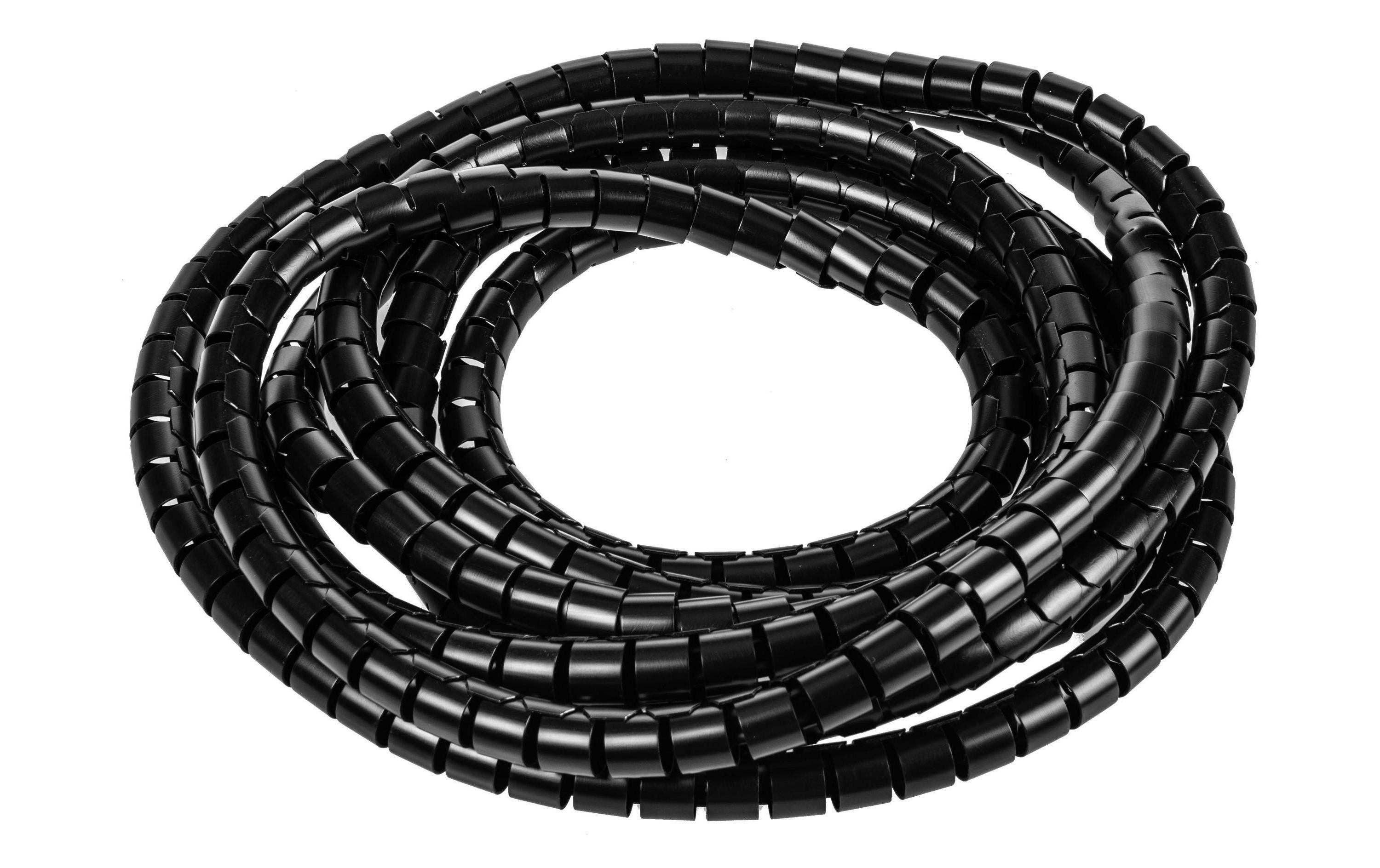 Plica Spiralschlauch Quick-Tube PP 30m Durchmesser 20mm, schwarz