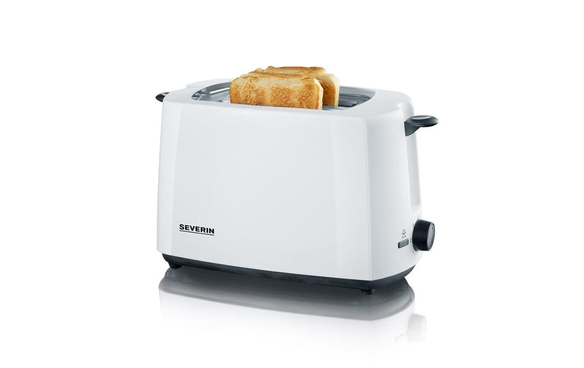 Severin Automatik-Toaster AT 2286 mit integriertem Brötchen-Röstaufsatz