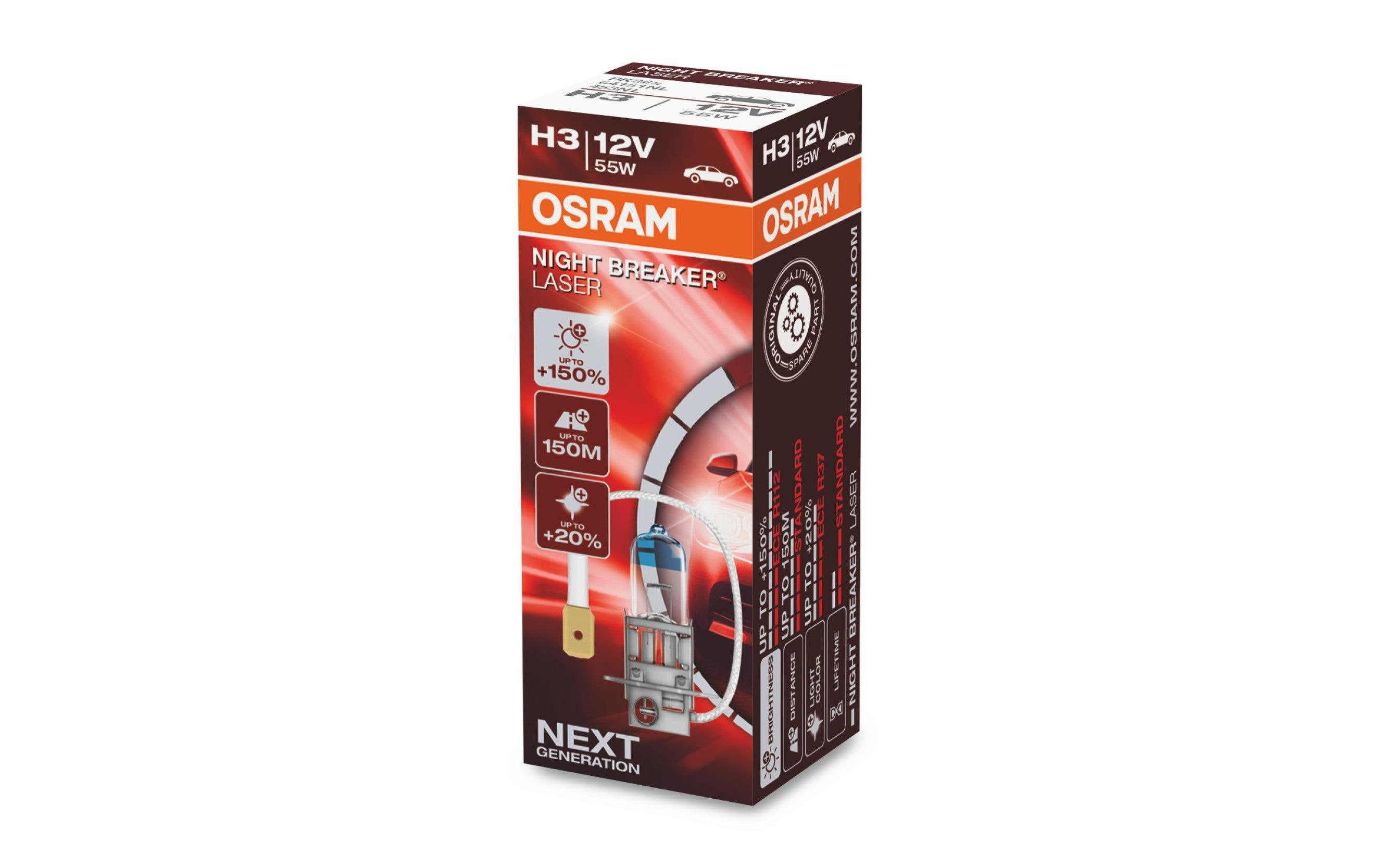 NIGHT BREAKER LASER H3 55 Watt, 12 Volt