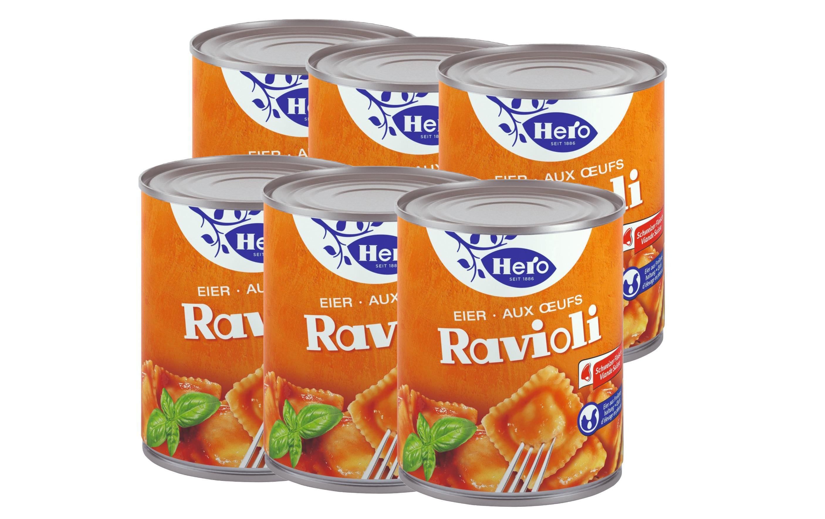 Hero Eier-Ravioli 6x870g