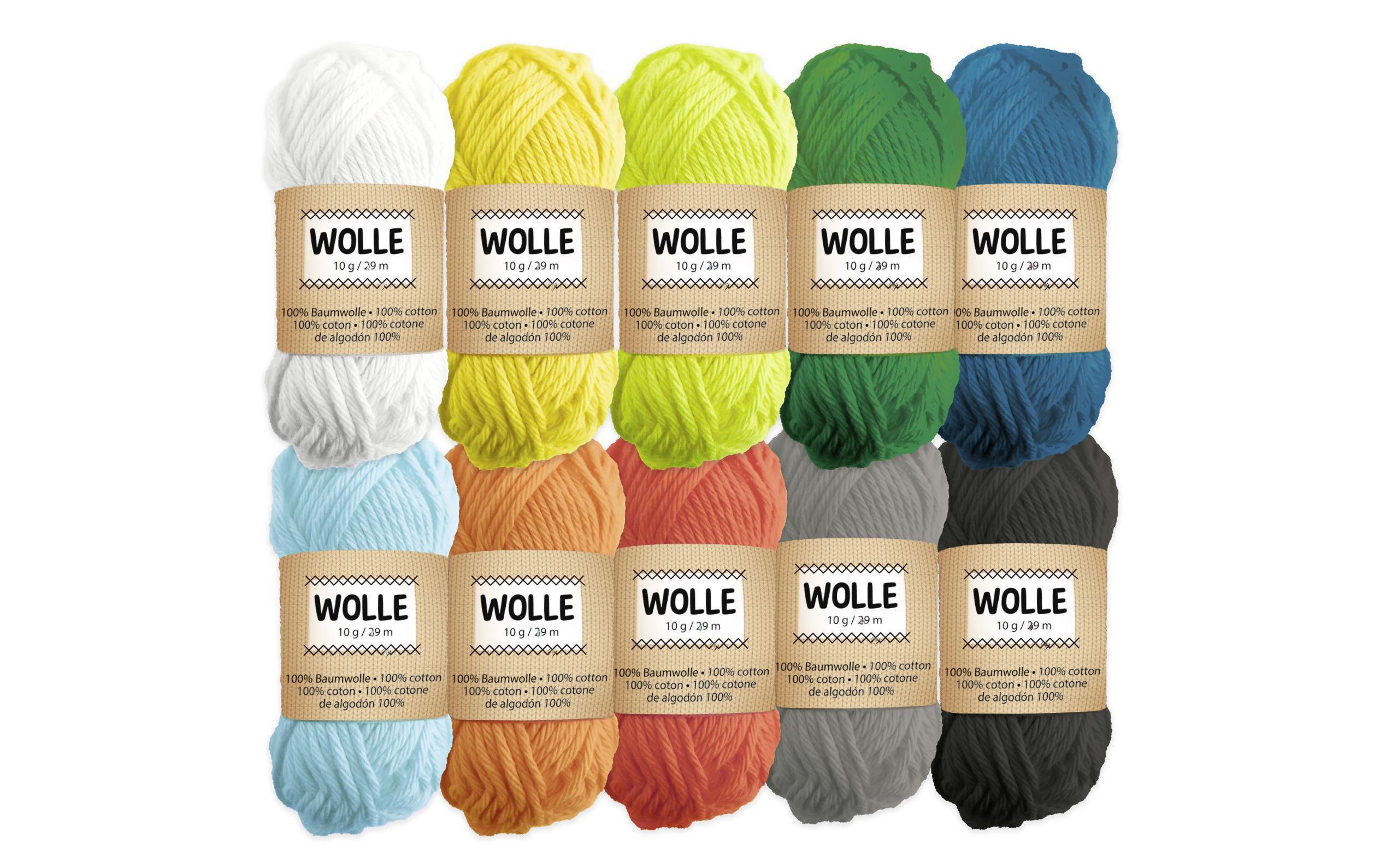 URSUS Wolle Intensiv 10 Knäuel à 10 g / 29m