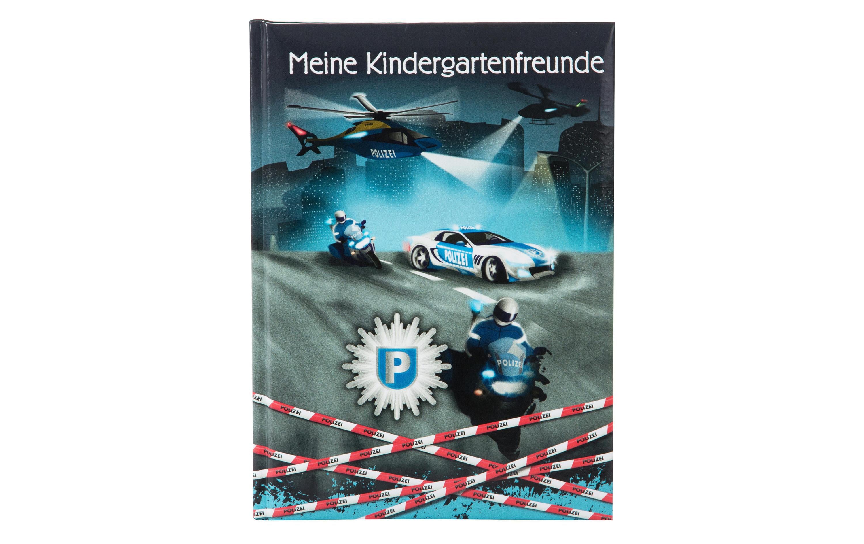 Goldbuch Kindergartenfreundebuch Polizei 1 Stück, Grösse: A5, 88 Blatt