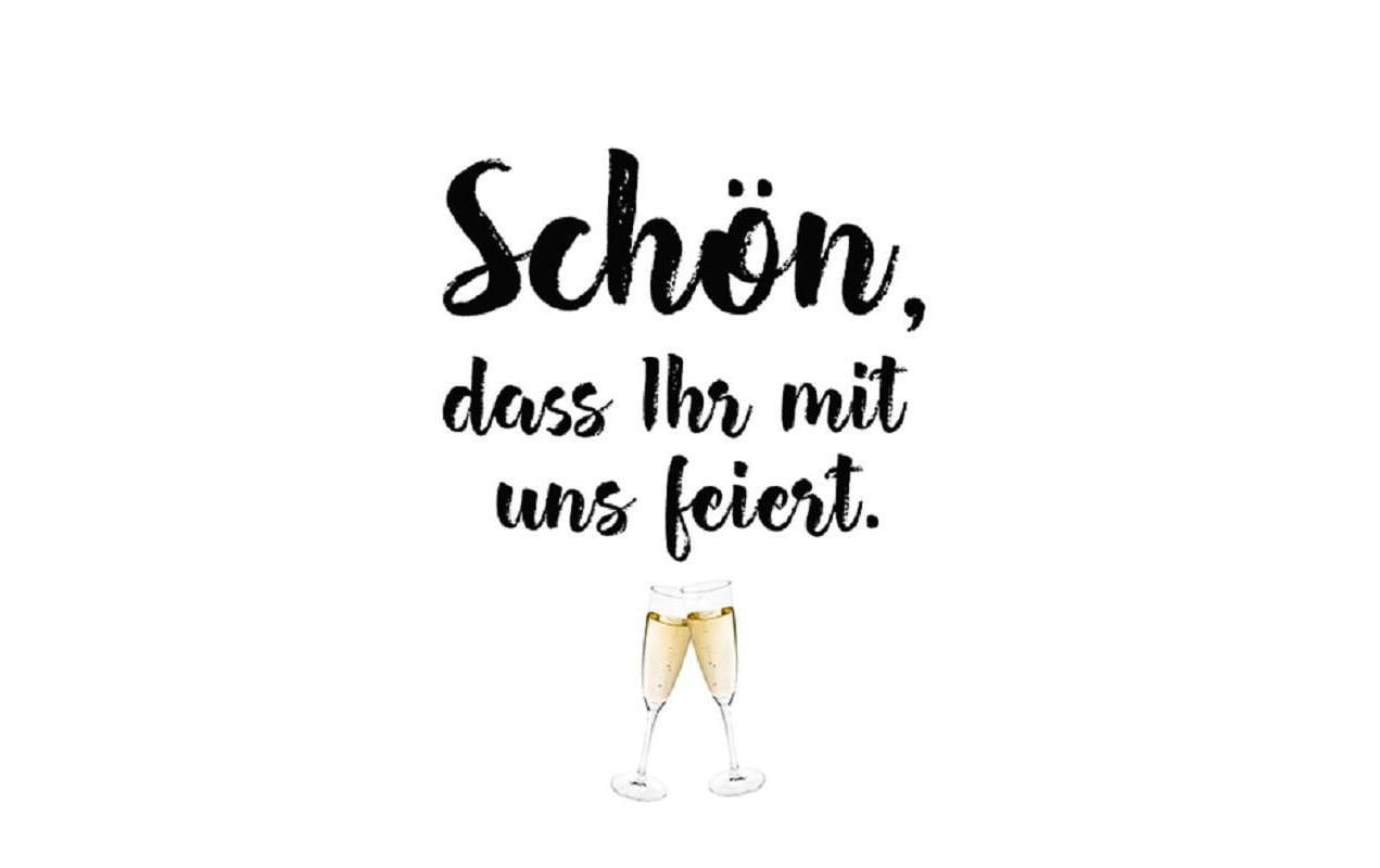 B+C Servietten Schön dass Ihr mit uns... 33x33 cm, 20 Stück