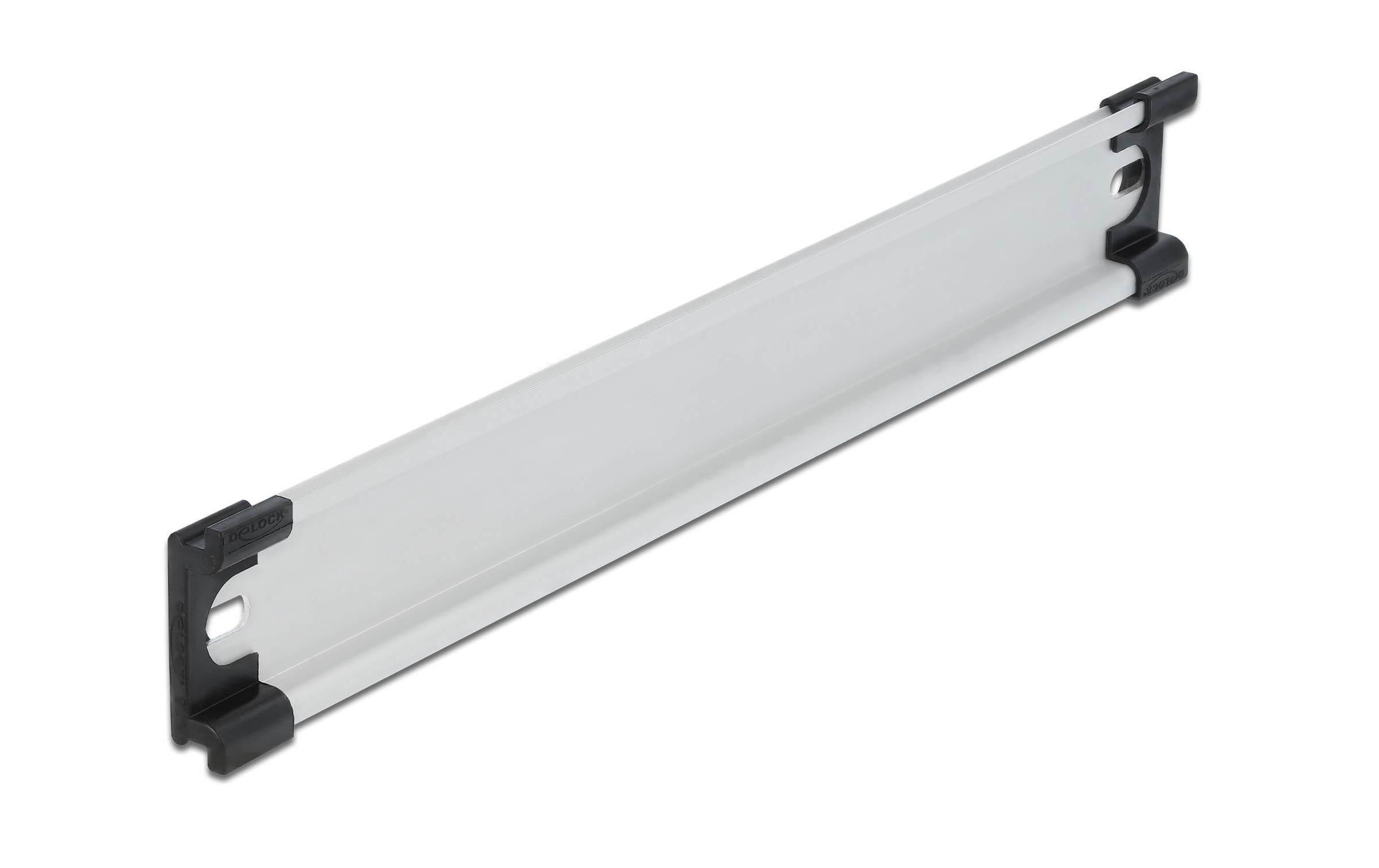 Delock Hutschiene 10", Befestigungslöcher 254 x 35 x 7.5mm, Aluminium
