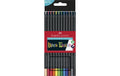 Faber-Castell Farbstifte Black Edition 12er Kartonetui