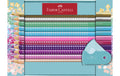 Faber-Castell Farbstifte Sparkle Metalletui, 20 Stifte, Spitzer