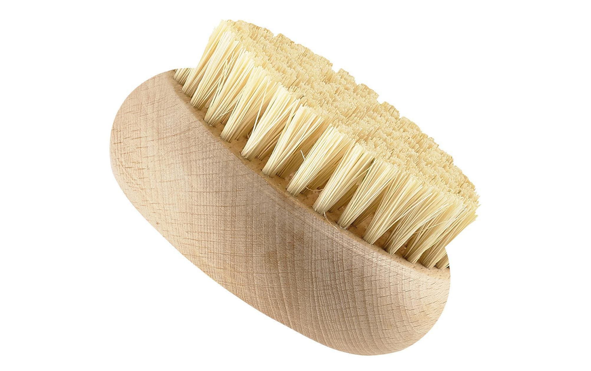 Zone Badebürste Holz D 8.6 cm H 3.9 cm, Buche