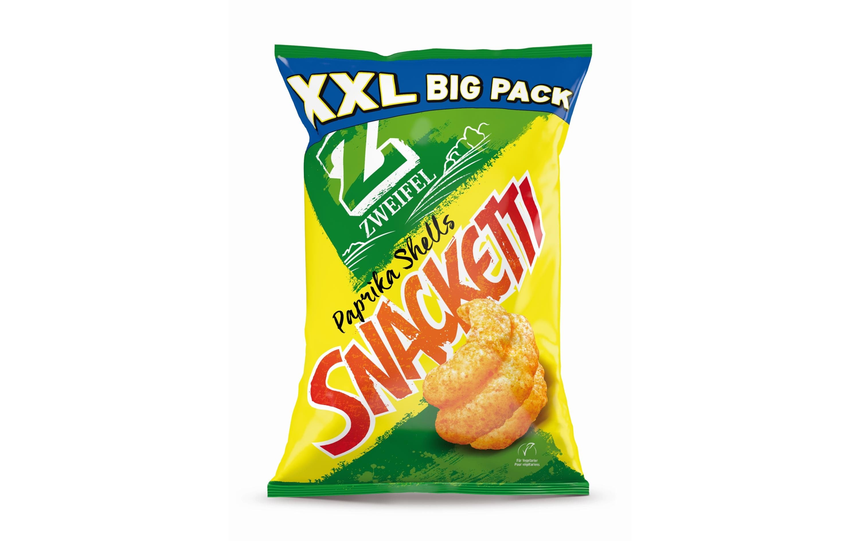 Snacketti Paprika Shells XXL 225g