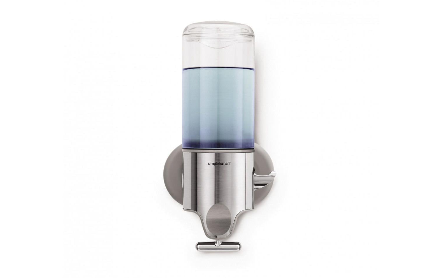 Simplehuman Einzelspender mit Wandhalterung Fassungsvermögen 444ml