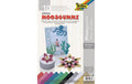 Folia Moosgummi Glitter nicht selbstklebend, 10 Bogen, 20 x 29 cm