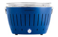 LotusGrill Tischgrill, tiefblau 32 cm Grillfläche, mit USB