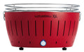 LotusGrill Tischgrill XL, feuerrot 40.5 cm Grillfläche, mit USB