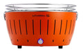 LotusGrill Tischgrill XL, mandarinorange 40.5 cm Grillfläche, mit USB