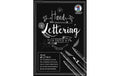 URSUS Handlettering Paper A5 25 Blatt, 210g, schwarz