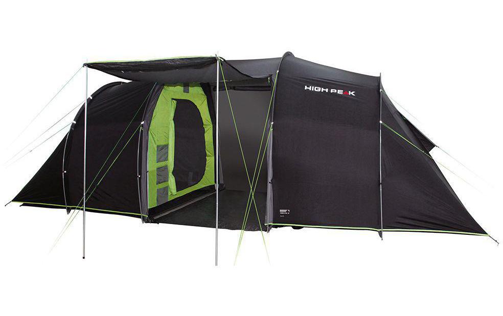 High Peak Zelt Tauris 4 darkgrey-green