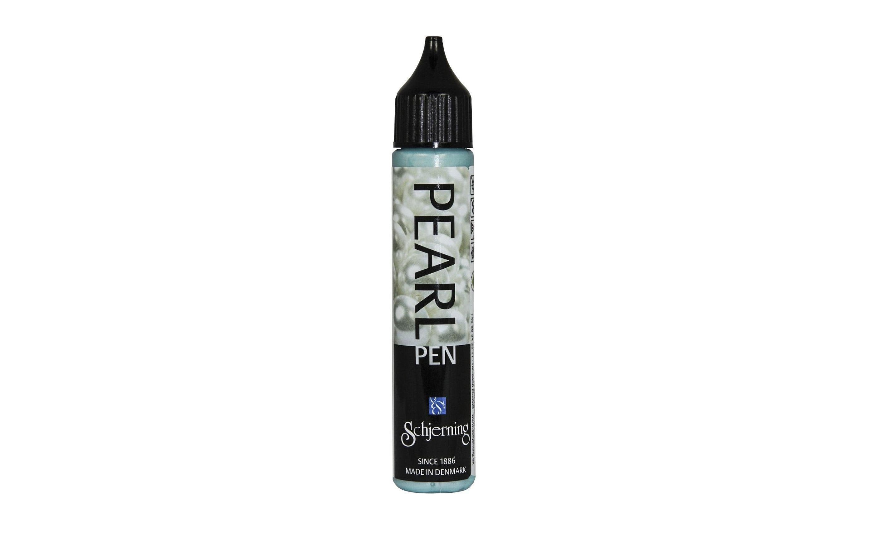 Schjerning Perlentropfenfarbe Pearl Pen Stift à 28 ml, eisblau