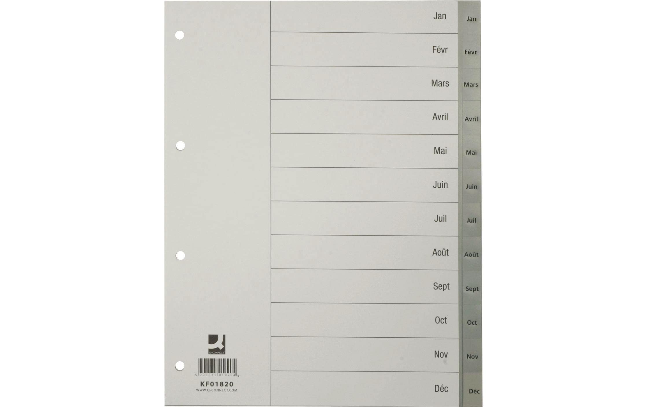 Connect Register A4 Jan.-Déc., PP