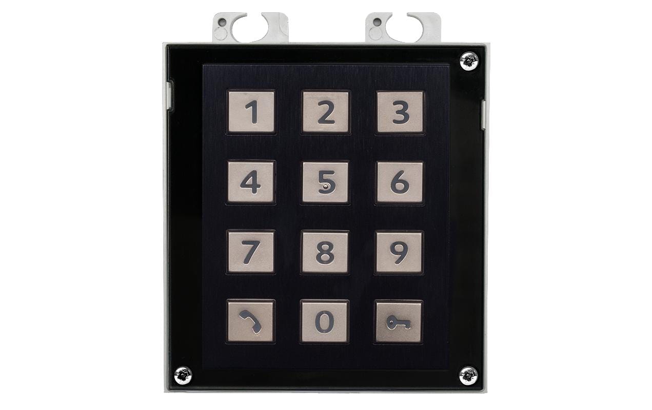 2N IP Verso Tastaturmodul schwarz Zubehör 2N IP Verso