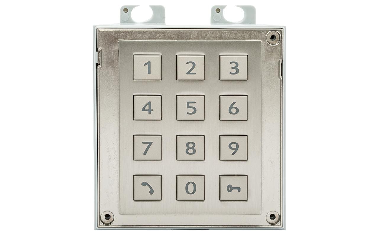 2N IP Verso Tastaturmodul Tastatur-Modul numerisch, Nickel