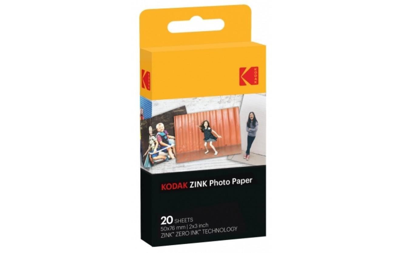 Kodak Sofortbildfilme 2x3 20er Pack zu Kodak Smile Camera/ Printer