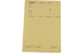 Connect Telefonblock A5 gelb 80 Blatt