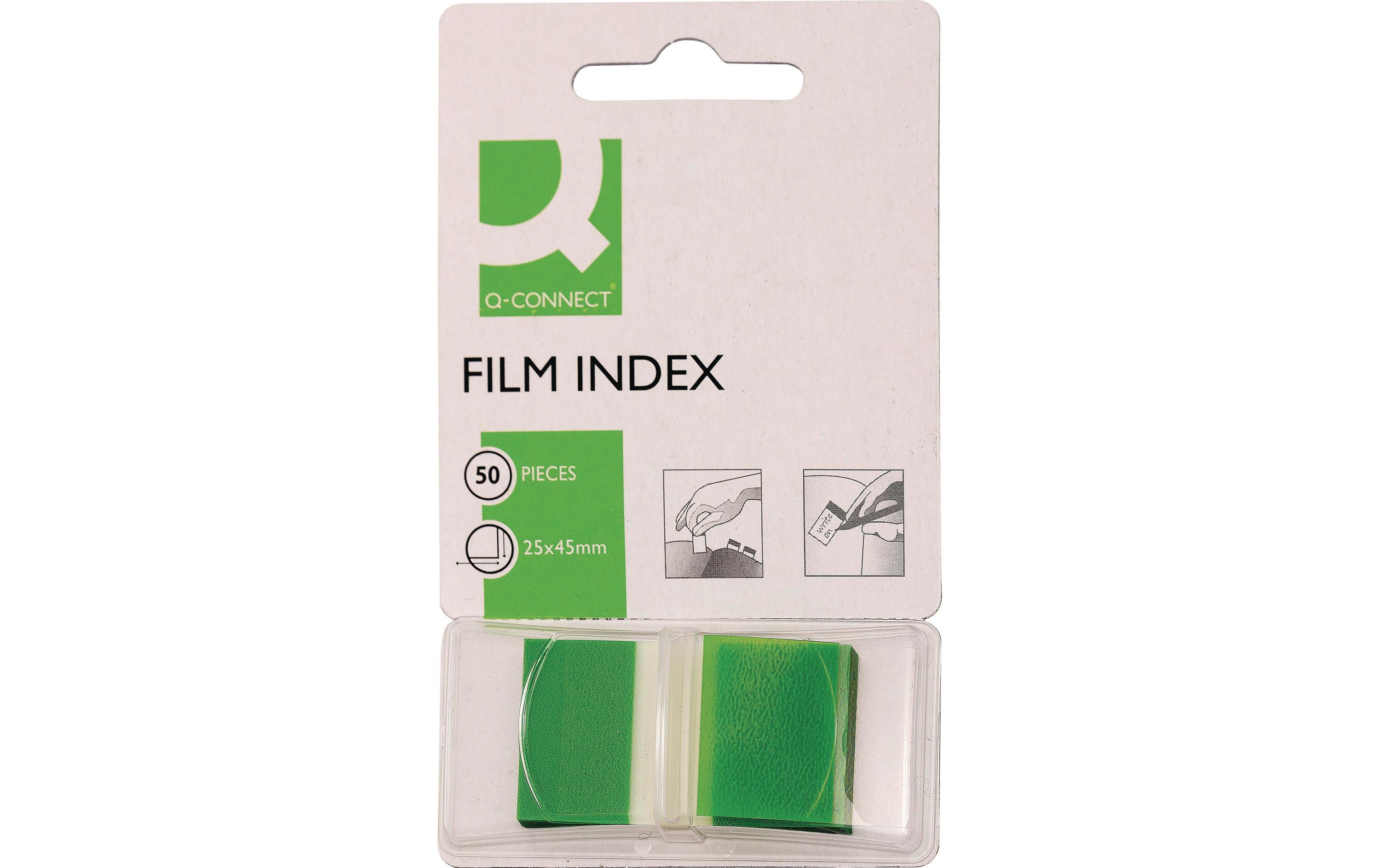 Connect Index grün 25mm x 43 mm