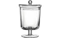 Leonardo Dose auf Fuss 25cm Poesia H: 25cm, D 16cm, Glas