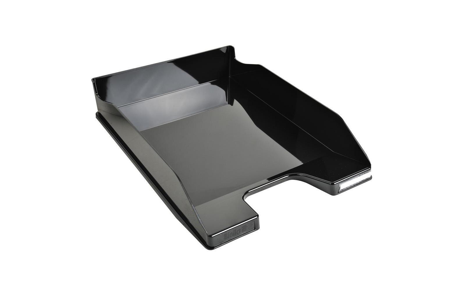 Biella Briefablage COMBO-MIDI schwarz  glossy