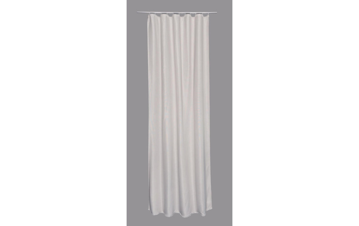 Stotz Fertigvorhang mit Faltenband Nacht Mira 140 x 260 cm, beige, 100 % PES
