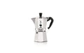 Bialetti Moka Express 4 Tassen Aluminium poliert