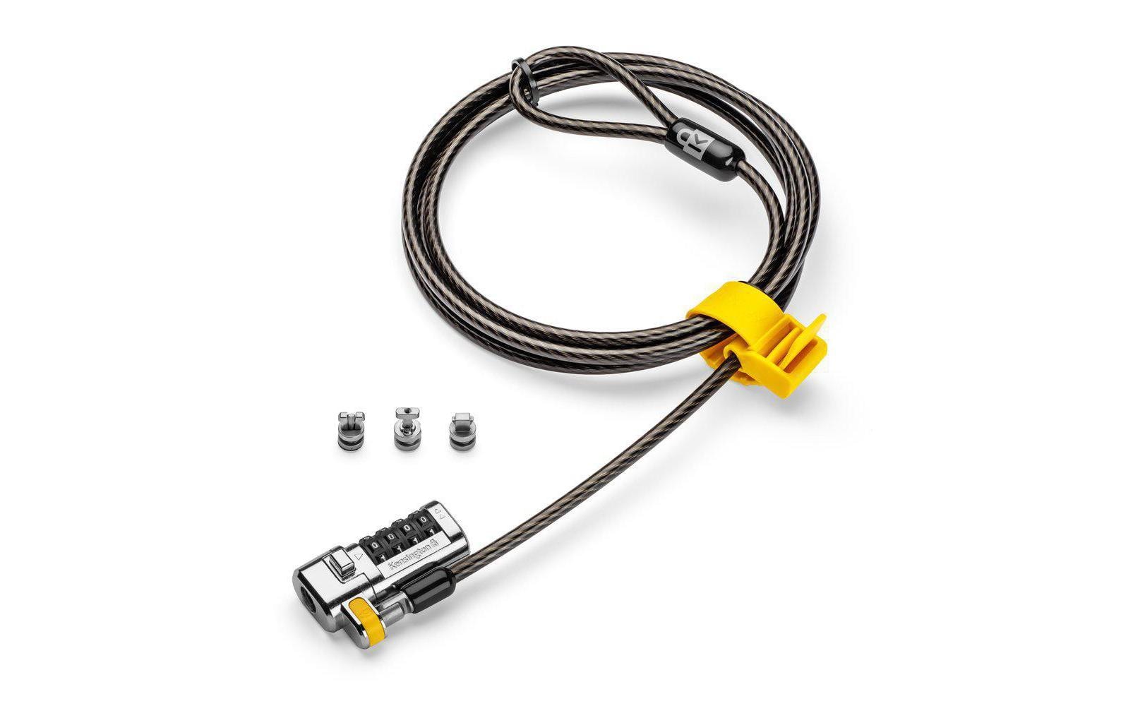 Kensington ClickSafe 2.0 3-in1 Laptopschlos Kombinationsschloss