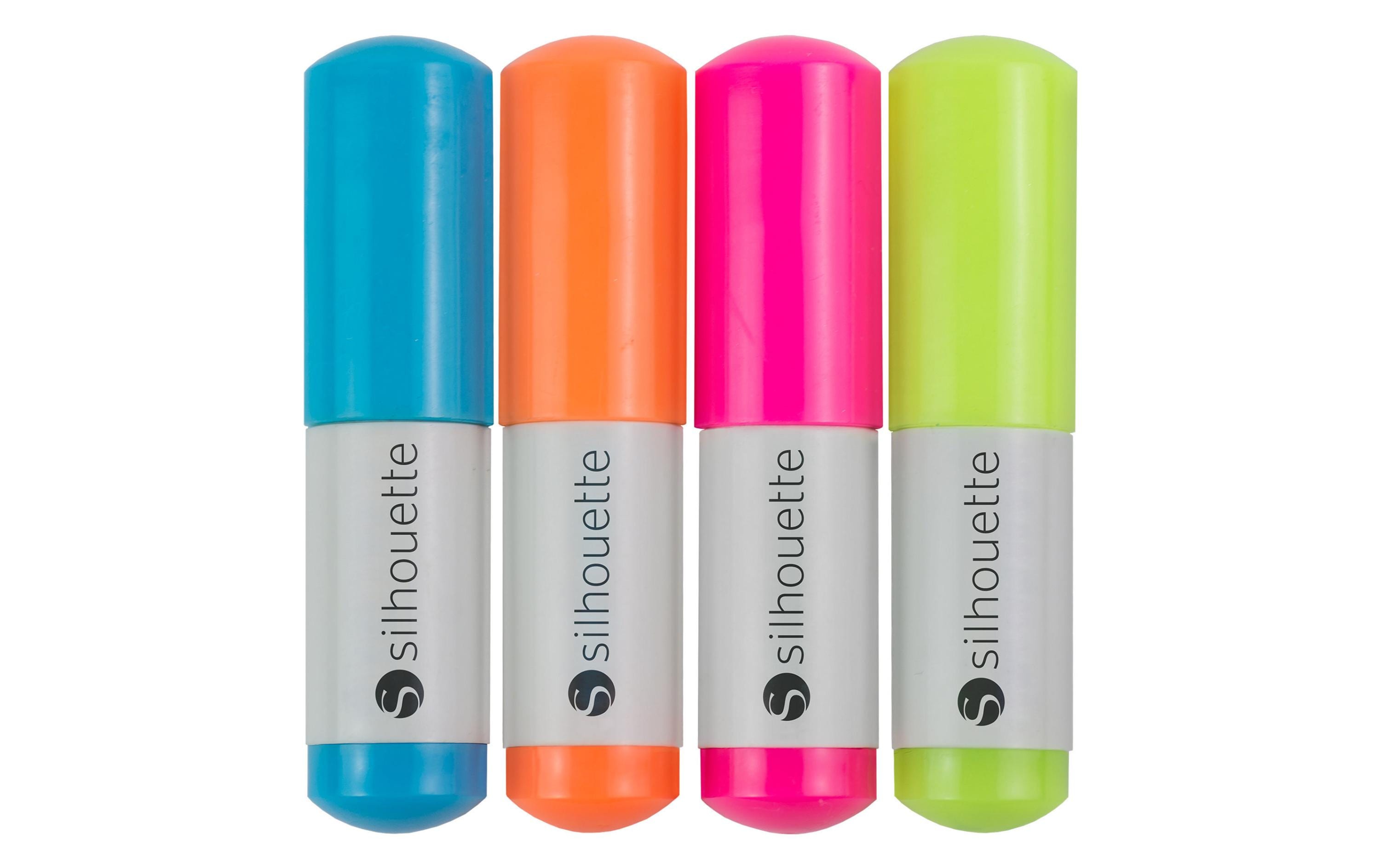 Silhouette Zeichenstifte-Set Neon 4 Stk.