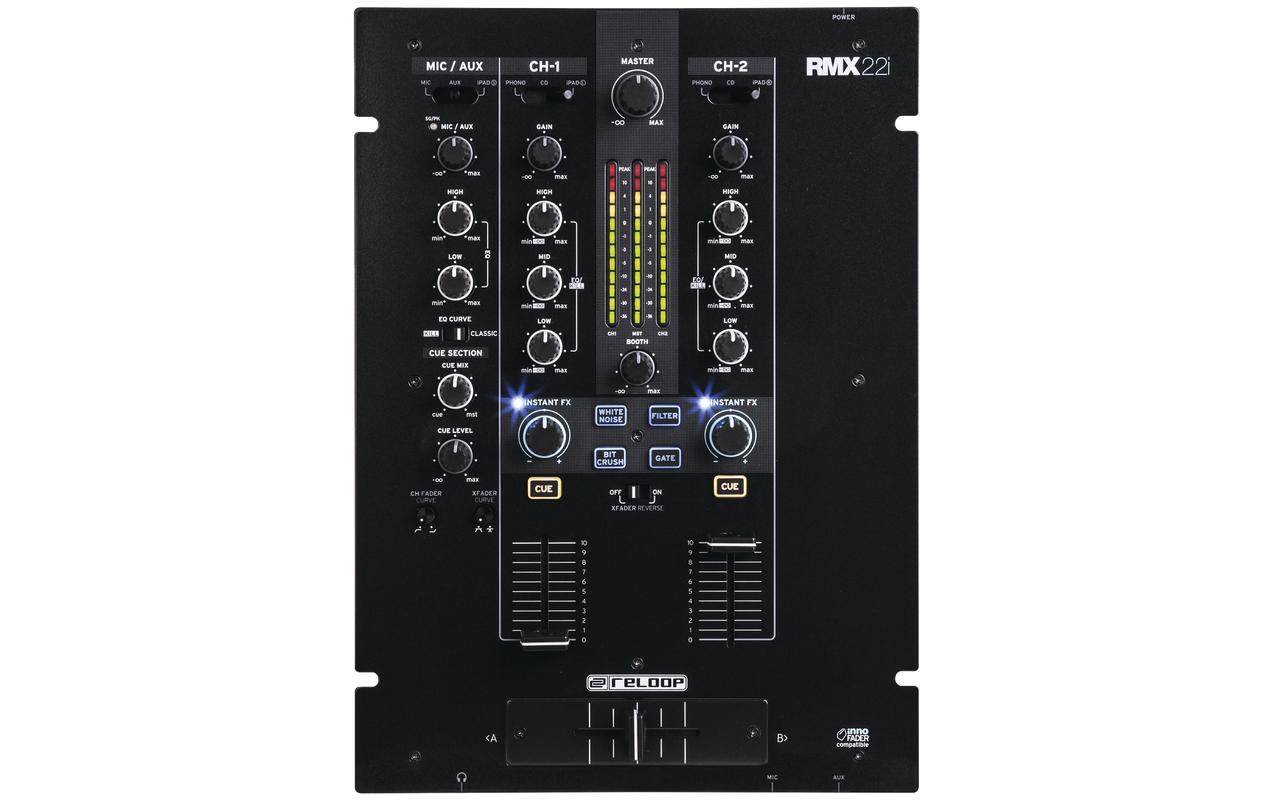 Reloop RMX-22i 2+1 Kanal Digital-DJ-Mixer