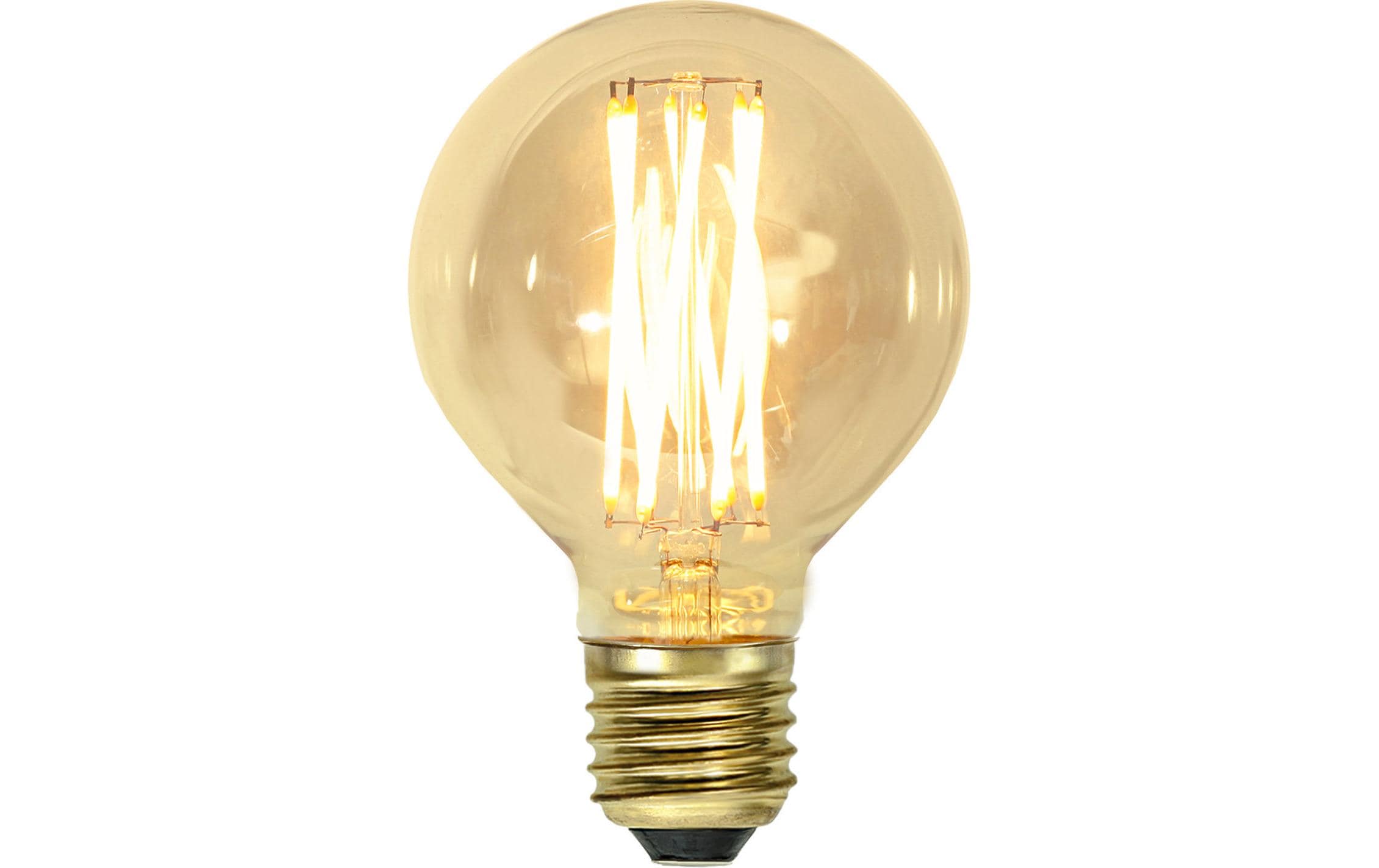 LED Filament Kugel G80 E27 3.8W (25W) 240lm, dimmbar, 1800K, EEF: A+