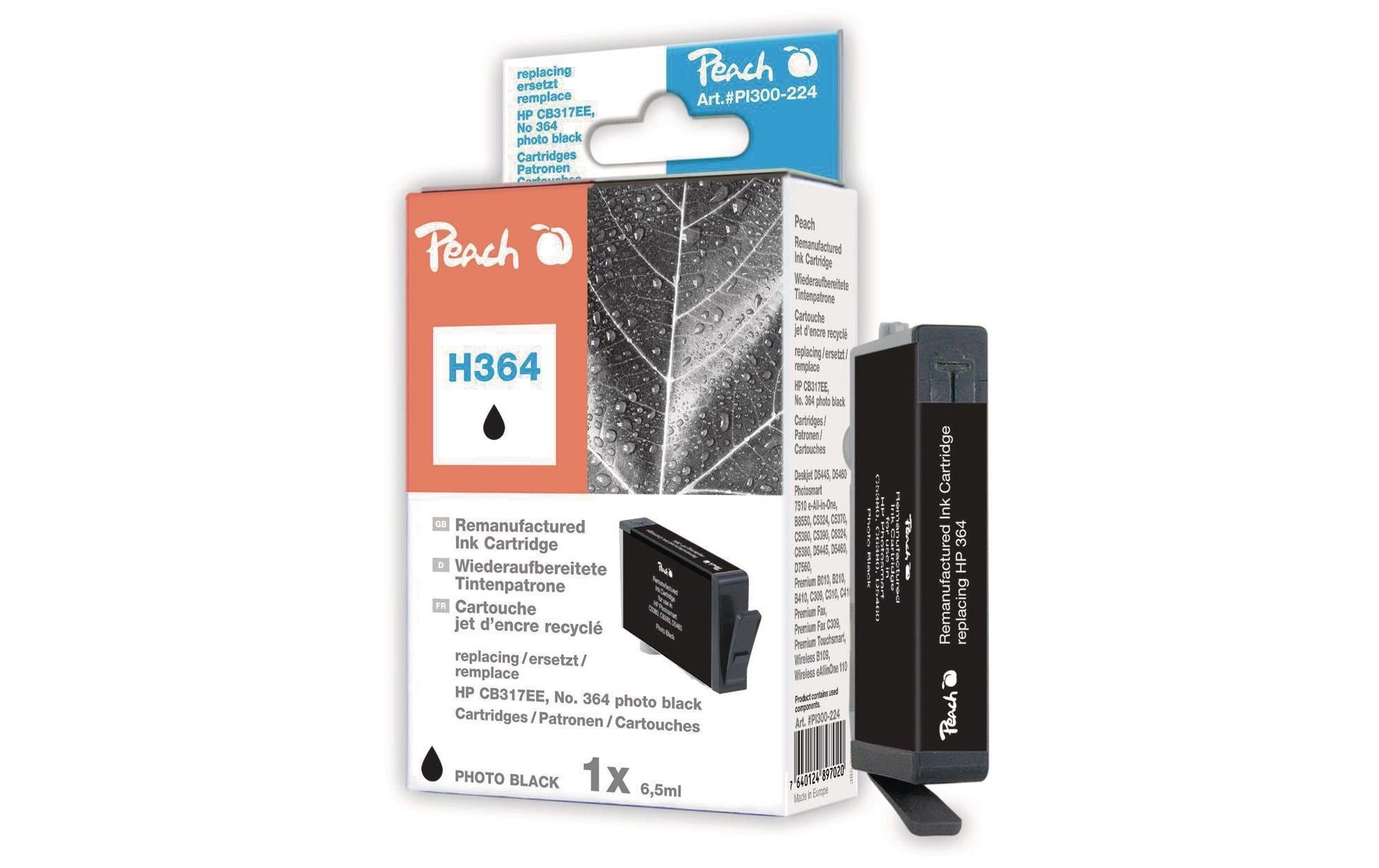Peach Tinte HP CB317EE, No. 364 photo black 6.2ml