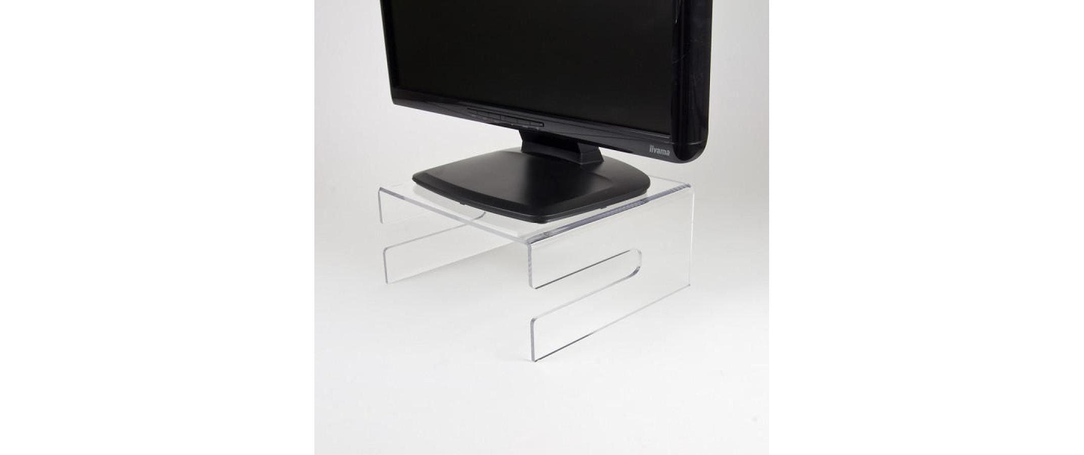 Neomounts NSMONITOR50 Acrylic Monitor Raiser (fixed model)