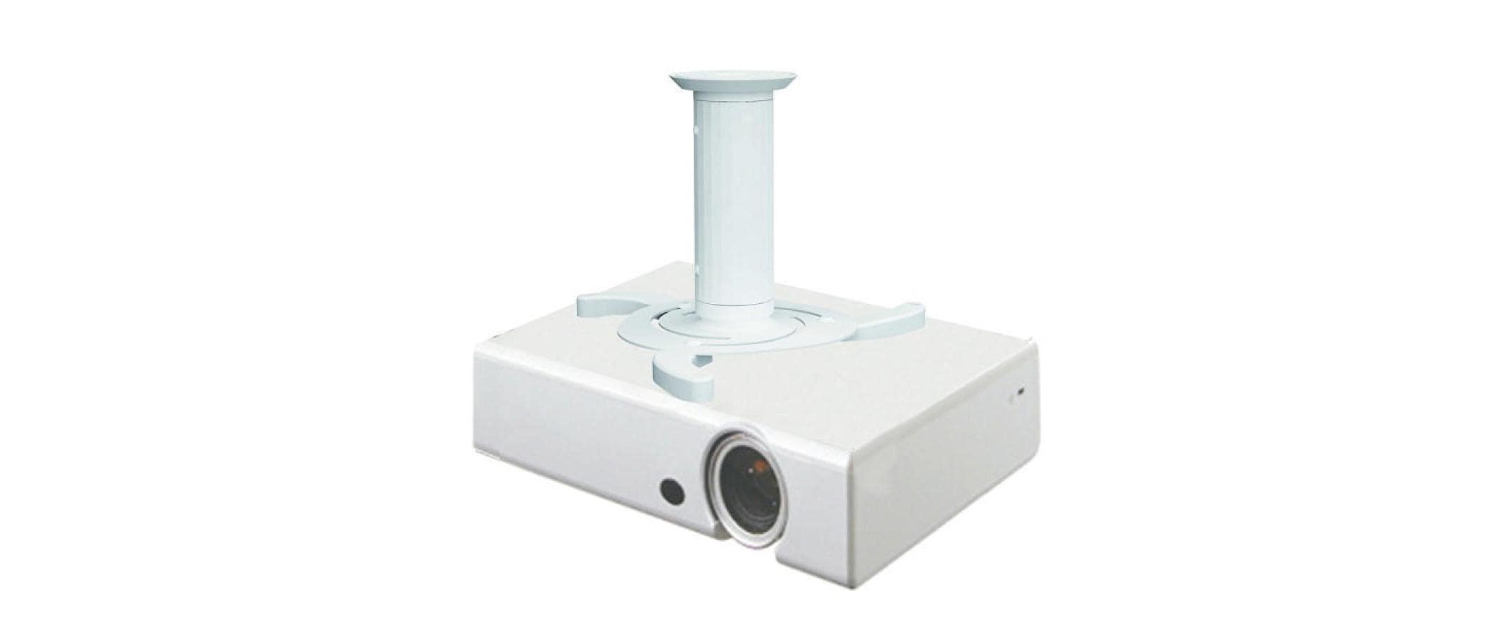 Neomounts BEAMER-C80WHITE Projector Ceiling Mount (H 8-15 cm)