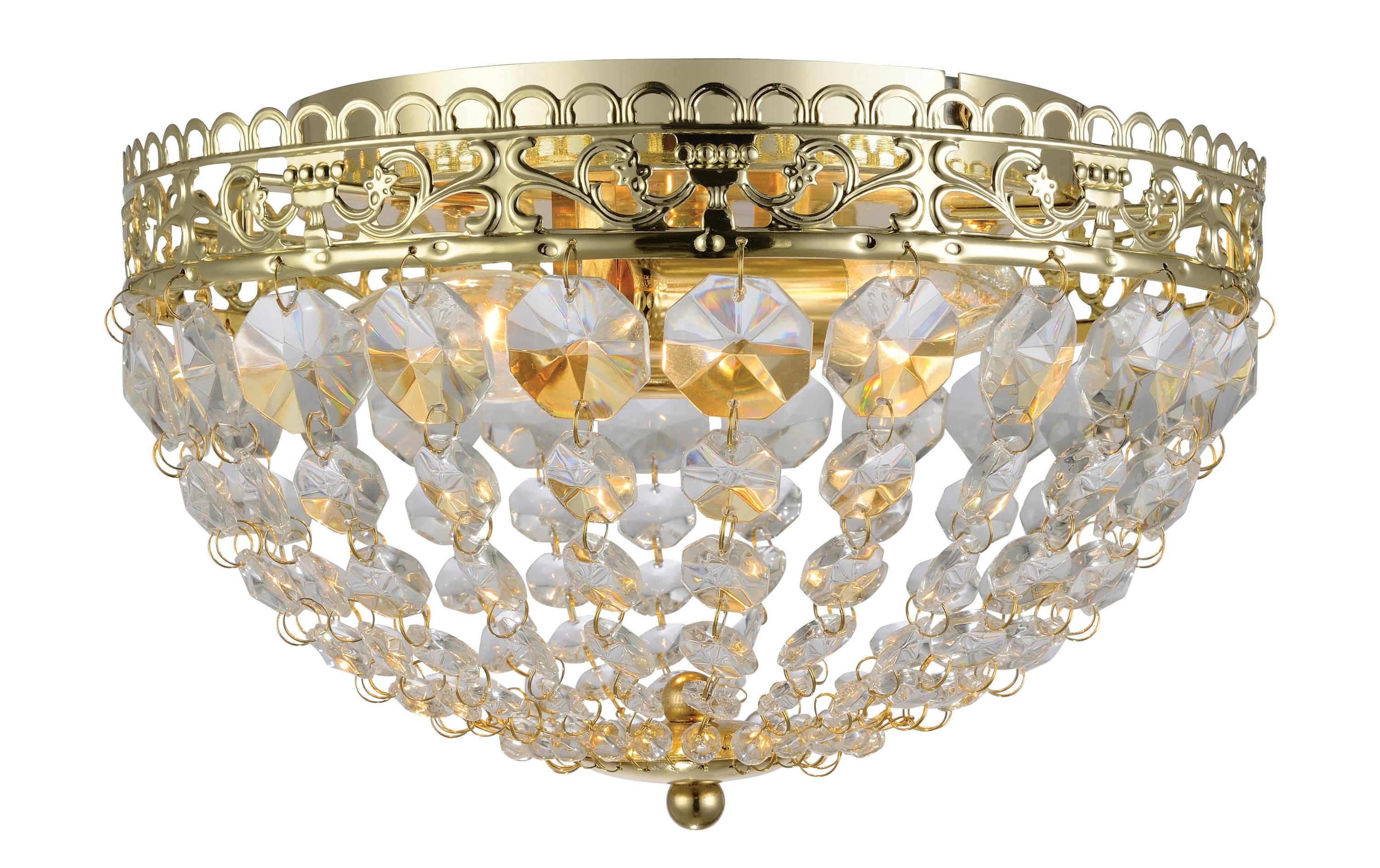 MARKSLOJD Saxholm 2L Deckenleuchte Gold 106063, E14 2x 40W, Dimmbar