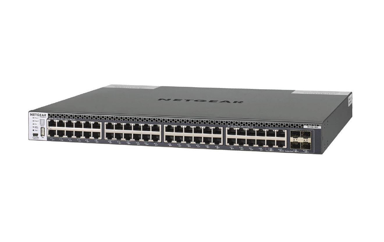 Netgear XSM4348CS: 48 Port Managed Switch 48x 10GBase-T, 4x SFP+, L3