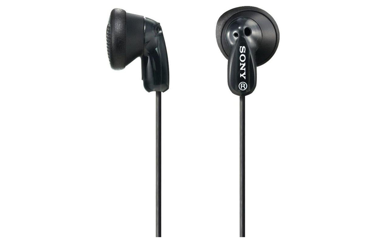 Sony Kopfhörer MDRE9LPB, schwarz In-Ear, transparent