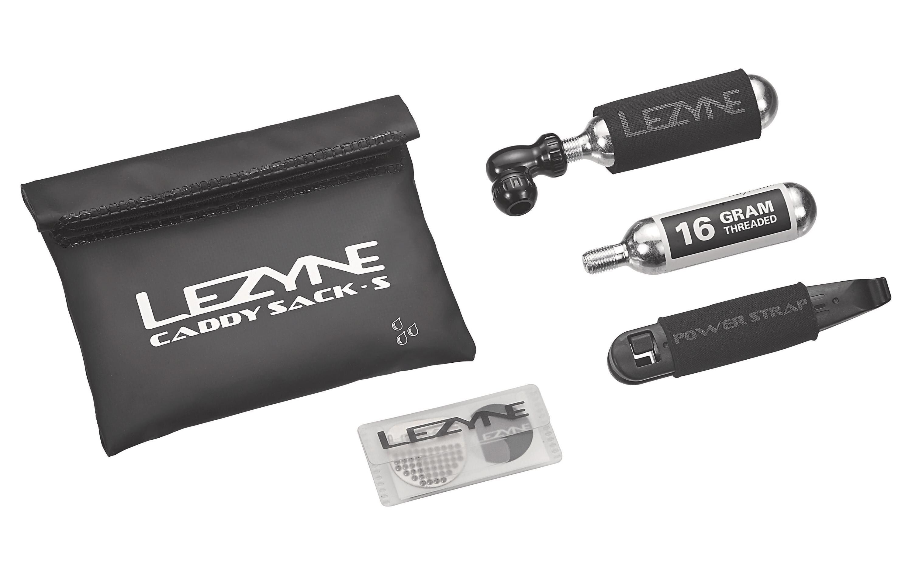 Lezyne Caddy Kit Black Farbe: schwarz, aus Stahl, mit Manometer