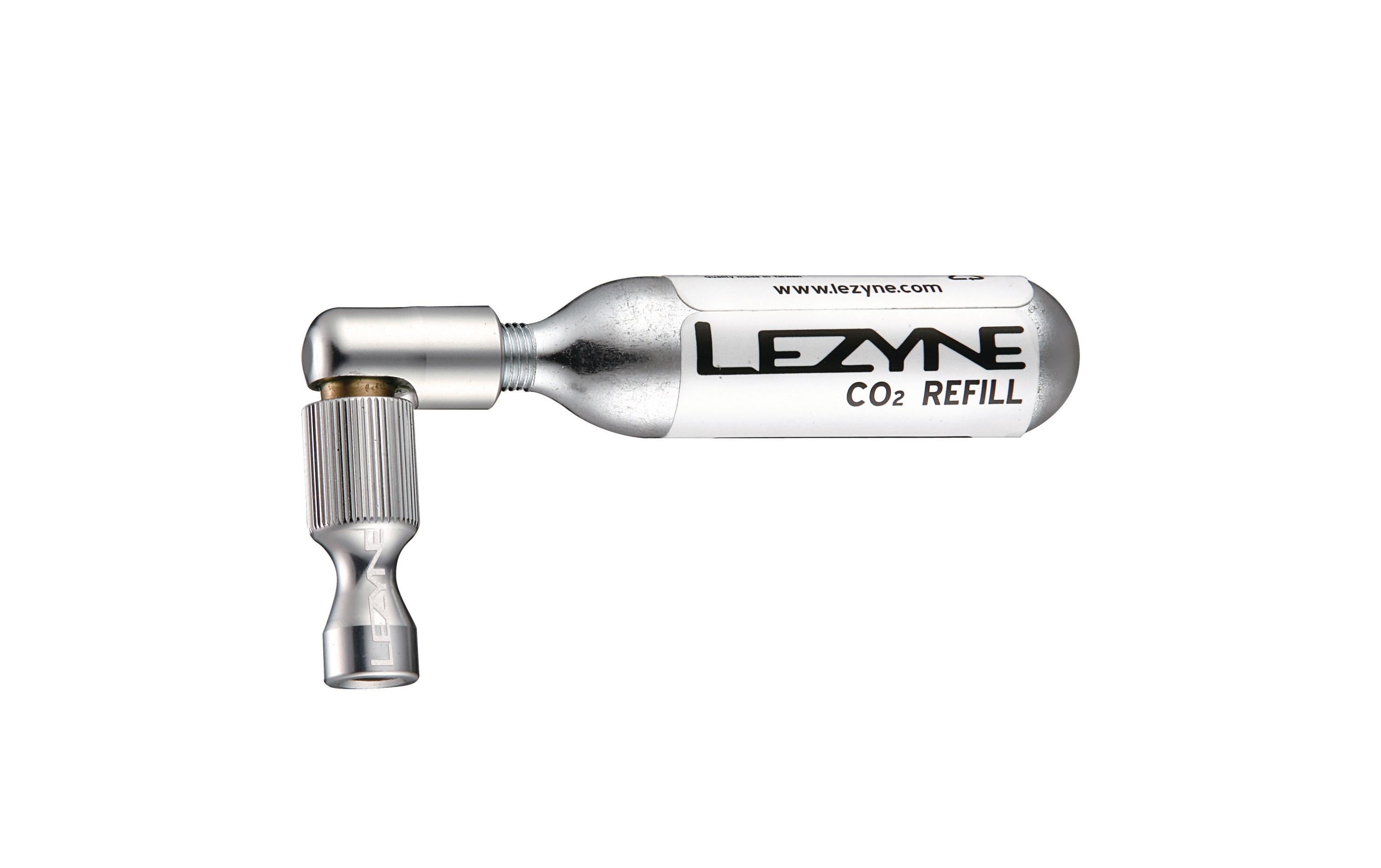 Lezyne Trigger Drive CO2 Silver Farbe: schwarz, aus Stahl, mit Manometer