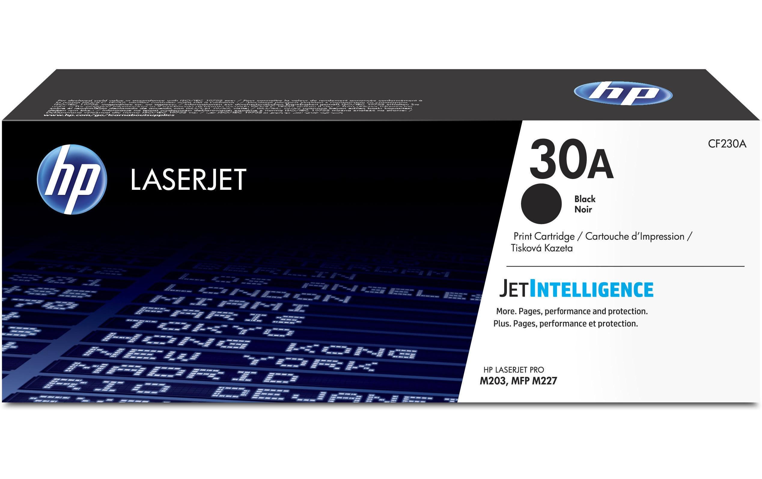 HP Toner 30A - Black (CF230A) Seitenkapaziät ~ 1'600 Seiten