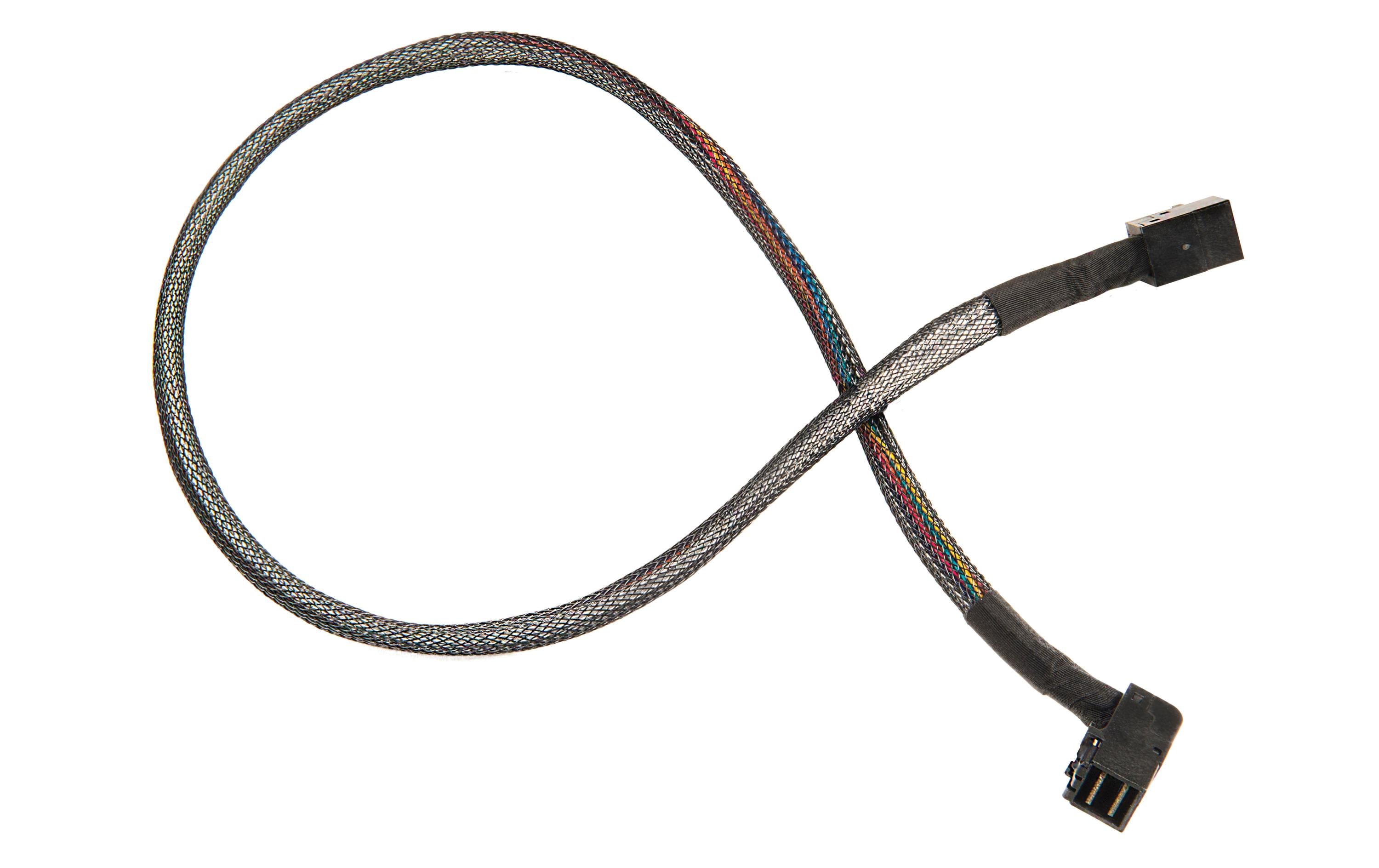 Adaptec HD-SAS Kabel: SFF-8643-8643, 0.5m intern, 90Grad