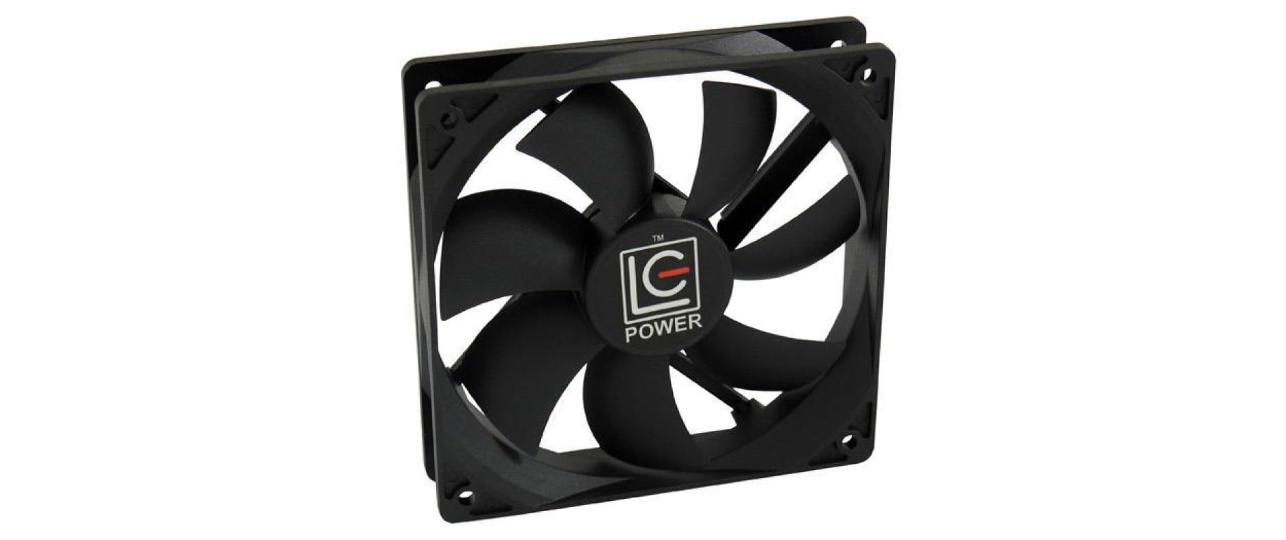 Gehäuselüfter LC-Power LC-CF-120 120x120x25mm, 12V, max. 29.5 dBA