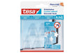 Klebehaken transparent, Glas, 0,2 kg 5 x 0,2KG